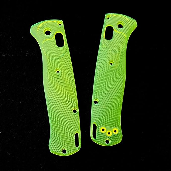 1 Pair Custom Acrylic Scales Fits for Bugout 535 Non Slip Handle Patch DIY Accessory