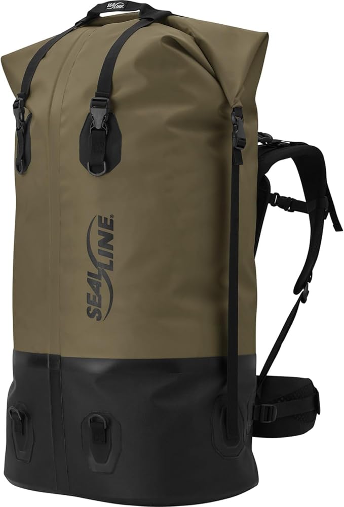 SealLine Pro Pack Waterproof Backpack Brown 120-Liter