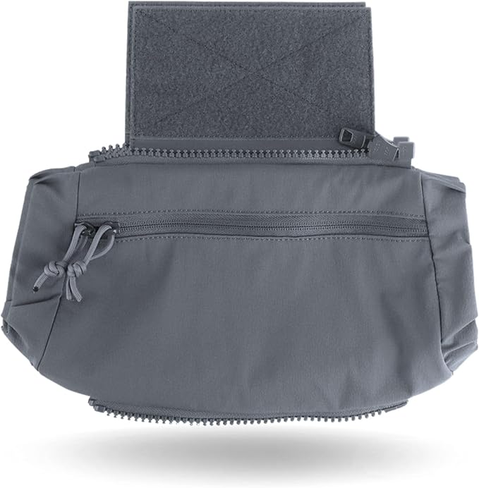 2 in 1 Handwarmer &amp Tactical Drop Pouch/Waist Bag. Plate Carrier Vest Chest Rig Hook Loop Dangler or 26-52 in Buckle Strap EDC Fanny Pack Muff for Winter Outdoor/Camping/Hunting/Football/Fishing