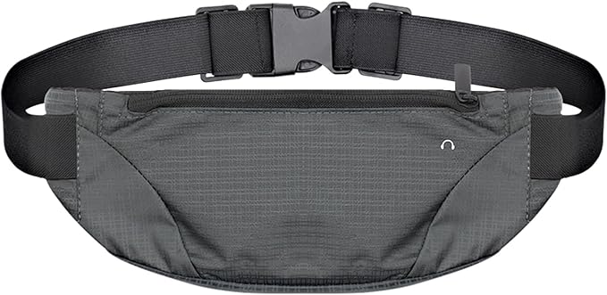 Running Waist Bags Breathable Multi-function Running Lightweight Waterproof Sports Phone Bag for Women Men(Gray)