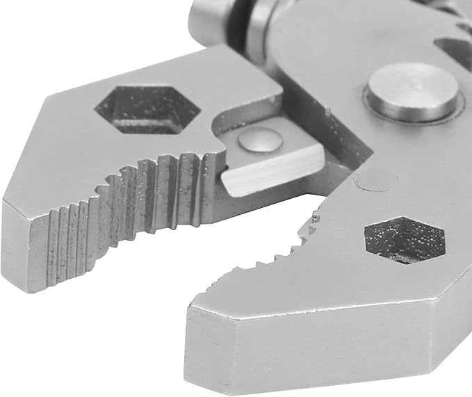 25 in 1 Multi Functional Pliers Kit Foldable Stainless Steel Multitool with Knife and Wrench Ideal for Camping Adventure and More