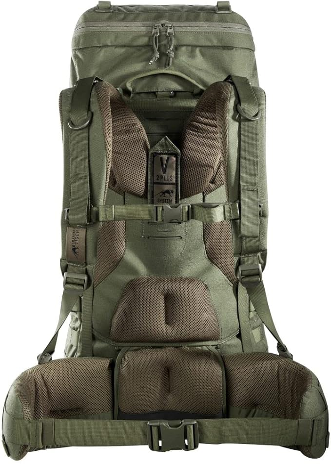 Tasmanian Tiger TT Base Pack 52 Modular Expandable Backpack 52 L to 65 L Volume Trekking Backpack