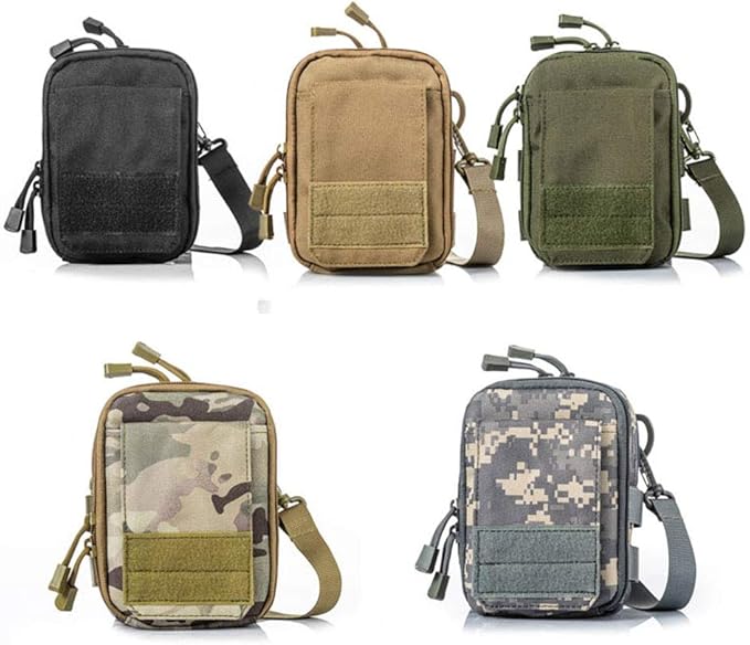 Outdoor Sports Airsoft Gear Molle Assault Combat Hiking Bag Accessory Camouflage Pack Tactical Kit Pouch