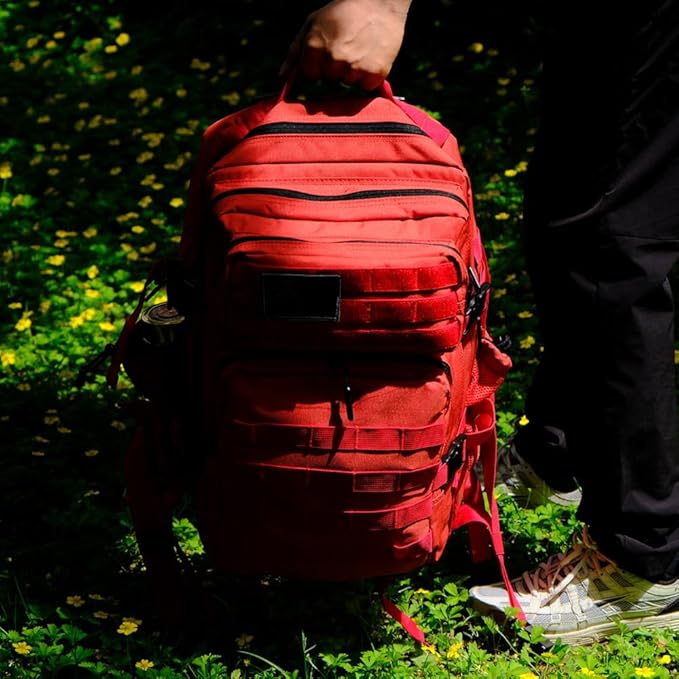 45L Tactical Backpack for Men Women Military Assault Pack with MOLLE Large 3 Day Bug Out Bag for Hiking Camping