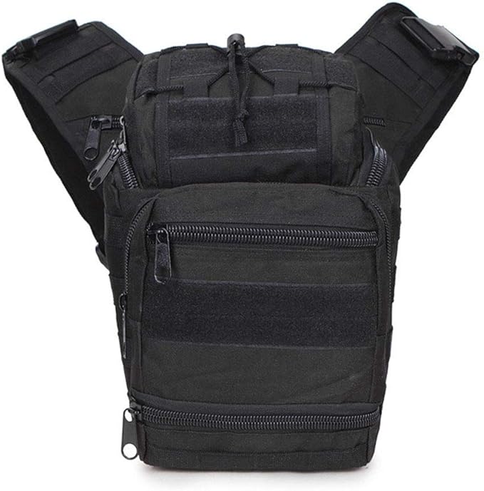 Outdoor Sports Hiking Sling Bag Shoulder Gear Pack Chest Range Bag Molle Camouflage Tactical Versipack