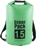 Adventure Dry Bag With Rope Closure Design Practical PVC Meshes Storage Outdoor Shoulder Bags For Sports Equipment Practical Dry With PVC Mesh Fabric