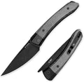 Kizer Momo Pocket Folding Knife 4.11” Nitro V Blade EDC Pocket Knife with G10+Micarta Handle Front Flipper Camping Folding knife for Men Women Sharp Hunting Survival Hiking Knives V4663A1
