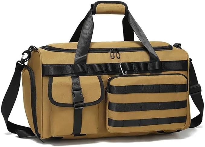 Compatible For Outdoor Tactical Multifunctional Bag Travel Handbag Tote Backpack