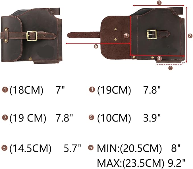PU Leather Axe Protective Cover Holder Hatchet Sheath Case Axe Protector Outdoors Accessories Woodworking Camping for Outdoor Camping Blade Protection