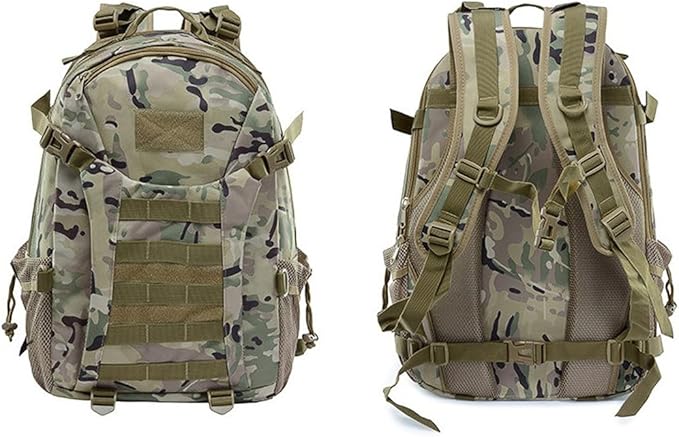 Military Tactical Backpack for Men and Women 30L Small Assault Pack Bag Rucksack with Molle System (CP)