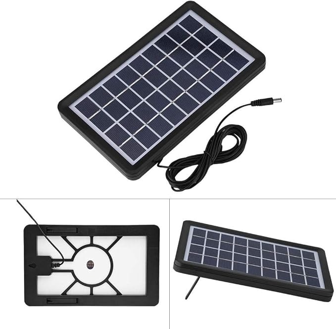 9V 3W Solar Panel Solar Battery Charger 93% Translucency 18% Conversion Rate Poly Silicon Solar Cell Board