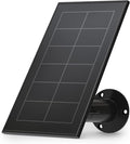Arlo Solar Panel Charger (2021 Released) - Certified Accessory - Works with Arlo Pro 5S 2K Pro 4 Pro 3 Floodlight Ultra 2 and Ultra Cameras Weather Resistant Easy Install Black - VMA5600B