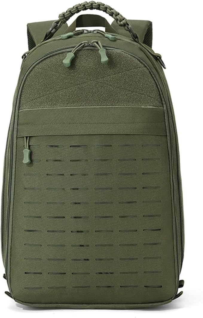 Tactical Climbing Backpack Sports Storage Equipment Rucksack Outdoor Hiking Camping Trekking Sport Weekend Luggage Bag(Military Green)
