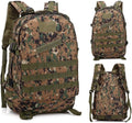 Tactical Backpack Military Molle Hiking 36-55L Camouflage outdoor sports jungle digital color