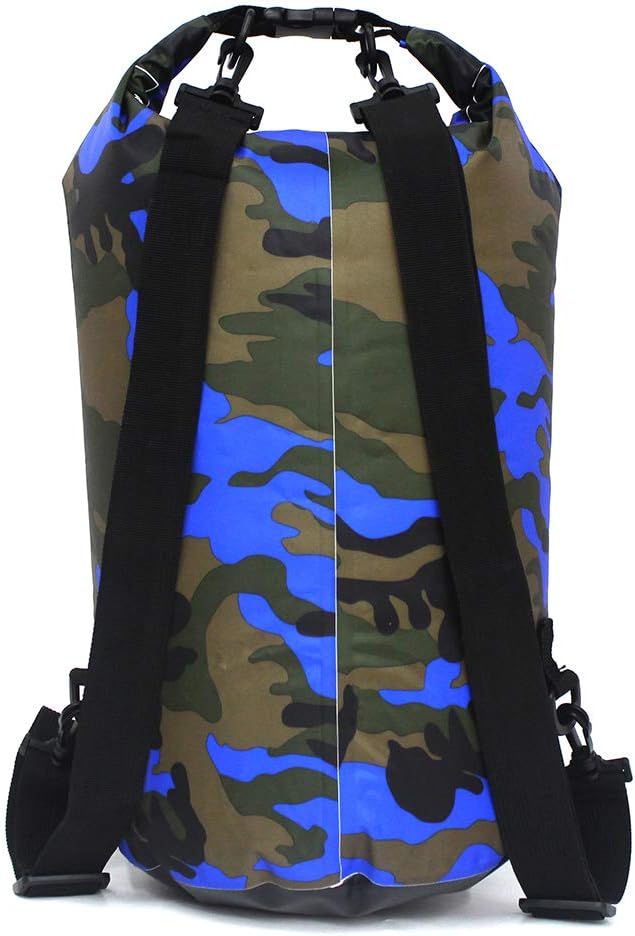 Waterproof Dry Bag 2L/5L/10L/15L/20L/30L Roll Top Sack Keeps Gear Dry for Kayaking Rafting Boating Swimming Camping Hiking Beach Fishing with Free Waterproof Phone Case