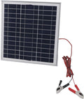 50W Solar Panel High Efficiency Monocrystalline Silicon Solar Panel with Battery Clips for Camping Hiking Outdoor Charging for RV Vehicle