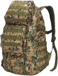 Outdoor Sports Pack Hiking Bag Tactical Rucksack Camo Knapsack Combat Camouflage Tactical Molle Backpack - DW