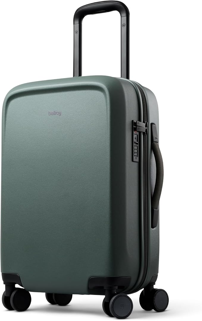 Bellroy Transit Carry-On (41L carry-on luggage with hard shell and removable packing cells) - Everglade