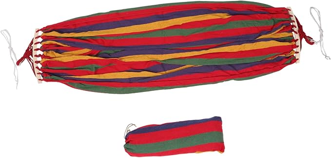 BESPORTBLE 150kg Rollover Camping Hammock Tightly Braided Ties Compact for Travel