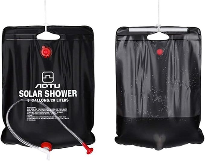 Portable 20L Portable Solar Heating Bathroom Storage Package Outdoor Camping Hiking Shower Bag