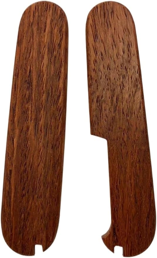 1 Pair Wooden Scales Handle Fits for 91MM Knife Handle Patch DIY Replacement