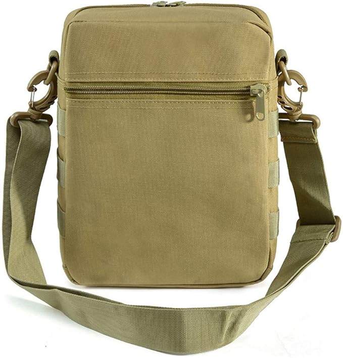 Sunnystacticalgear Outdoor Sports Hiking Sling Pack Camouflage Tactical Shoulder Bag - Tan