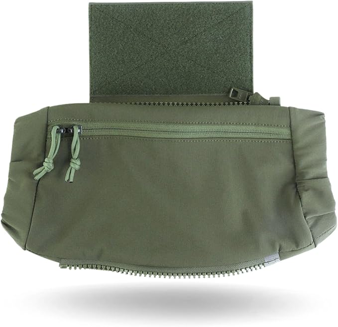 2 in 1 Handwarmer &amp Tactical Drop Pouch/Waist Bag. Plate Carrier Vest Chest Rig Hook Loop Dangler or 26-52 in Buckle Strap EDC Fanny Pack Muff for Winter Outdoor/Camping/Hunting/Football/Fishing