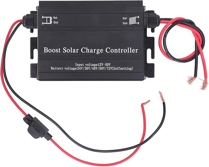 24V 36V 48V 60V 72V Solar Boost Controller MPPT 97% Efficiency Step Up Solar Battery Charging Controller for Vehicle