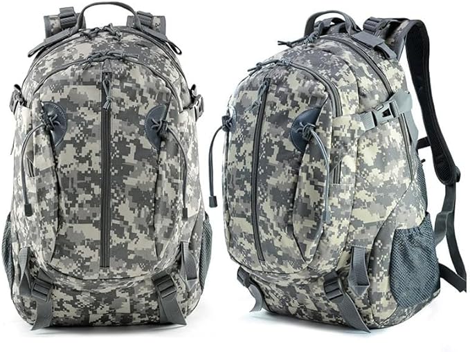 30LTactical Men Backpacks Military Backpack Rucksack Waterproof Outdoor Hiking Camping Hunting Bag (ACU)