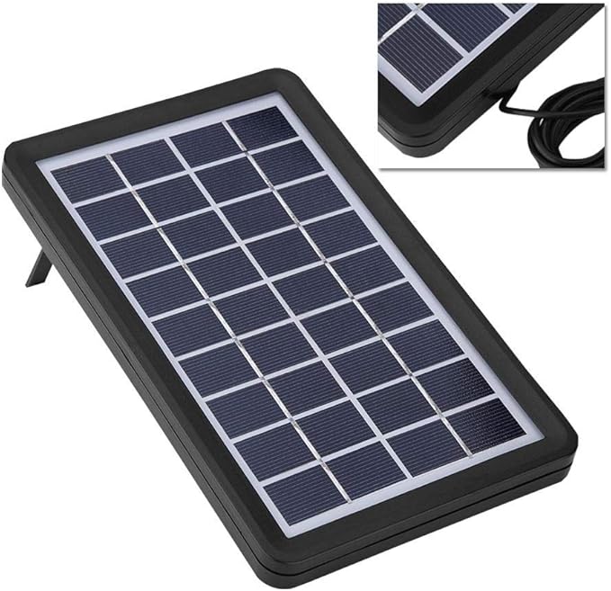 9V 3W Solar Panel Solar Battery Charger 93% Translucency 18% Conversion Rate Poly Silicon Solar Cell Board