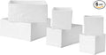 SKUBB Storage Organiser White Set Of 6
