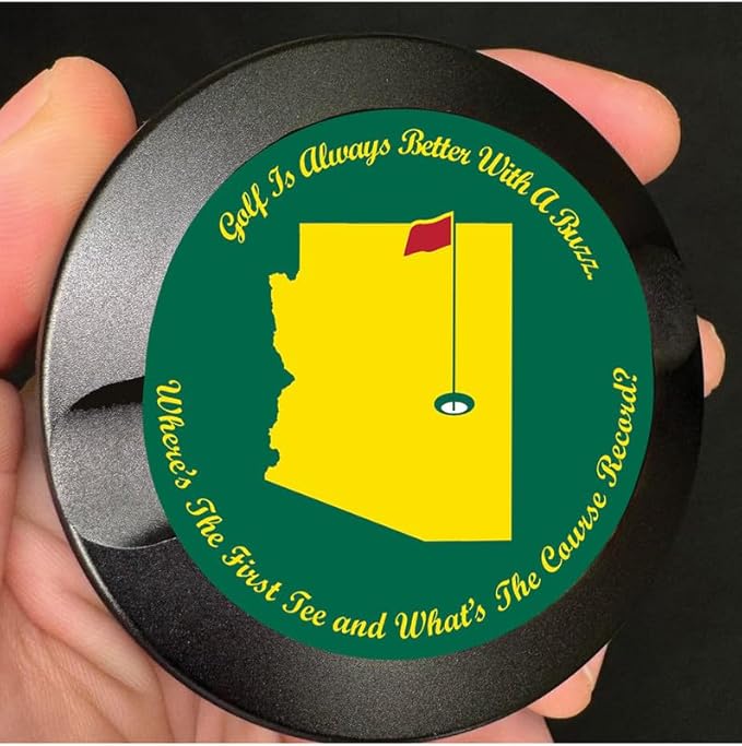 Brotherhood Metal Zyn Container - Metal Zyn Holder - Zyn Metal Can - Metal Container for Zyn Holder - Metal Zyn Can Golf Gifts for Him - Zyn Containers for Golf - Arizona
