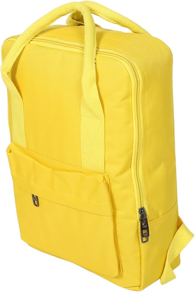 NUOBESTY Seat Backpack for Airplanes Waterproof Oxford Cloth Travel Backpack 40x30x15cm Lightweight Cabin Bag for Men and Women Hiking and Document Carrying Yellow