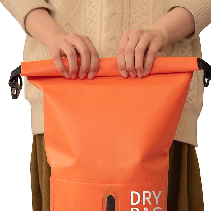 20L Dry Bag Water Proof Backpack with Adjustable Shoulder Strap Water Proof Bag Beach Backpack for Swimming Camping