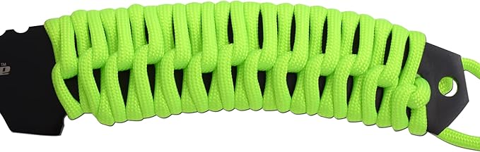 Snake Eye Tactical Compact Tomahawk Full Tang | Camping Axe | Outdoors | Gaming (Green Cord)