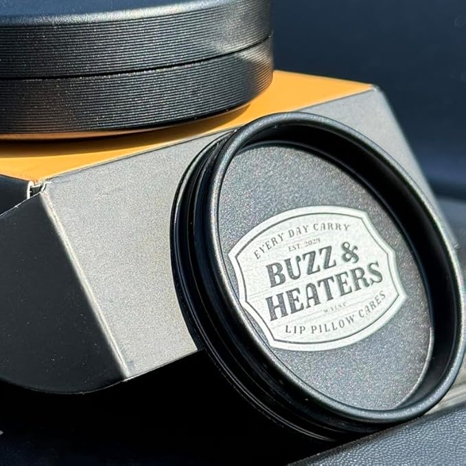 Buzz &amp Heaters Metal Container for Zyn | Holder | Can | Pouch | USA State Flags | American Flags | Oregon