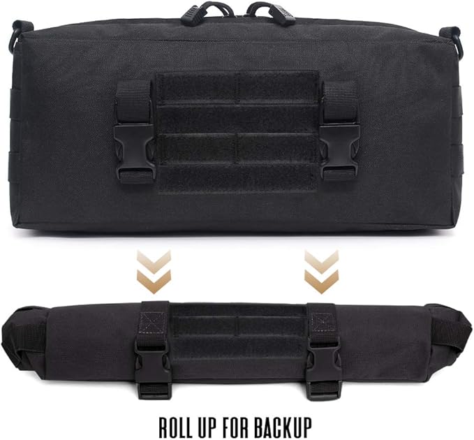 WYNEX Tactical Molle Admin Pouch Utility EDC Pouch Organizer Large Capacity Tactical Increment Molle Pouch Molle Bag for Backpack