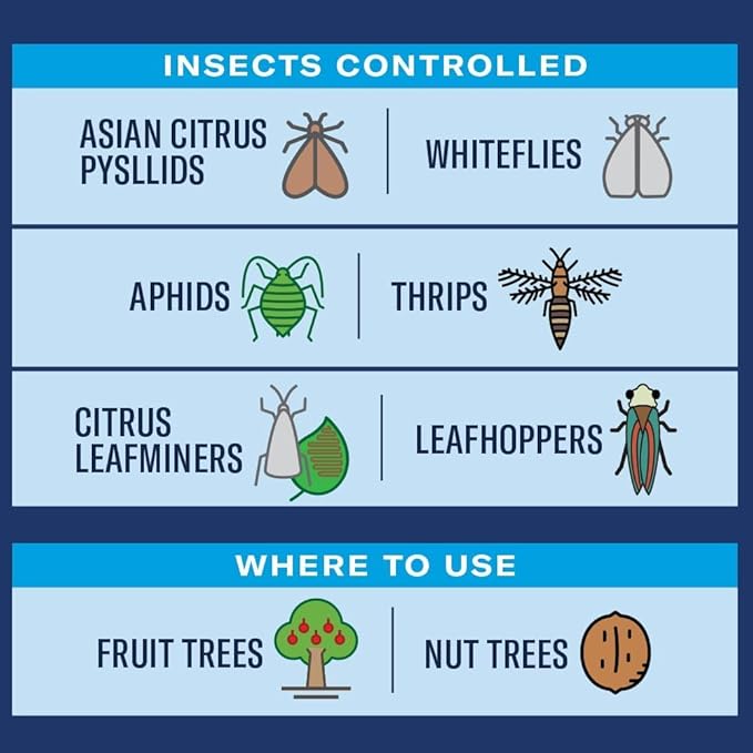 BioAdvanced Fruit Citrus &amp Vegetable Insect Control for Edible Gardening Concentrate 32 Oz with BioAdvanced Fruit &amp Citrus Tree Concentrate 32 oz