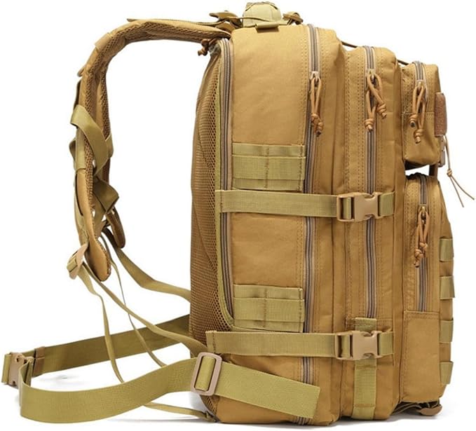 45L Large Military Tactical Backpack - Perfect for Men &amp Women Assault Pack Molle Bag Backpacks