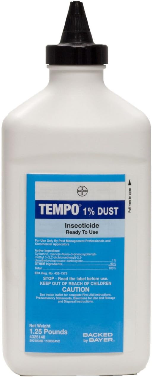 Tempo Dust Insecticide Powder Kills Bedbugs RoachesNOT for Sale to: CA NY SC CT