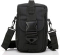 Sunnystacticalgear Outdoor Sports Hiking Sling Pack Camouflage Tactical Shoulder Small Camera Gear Bag - Black