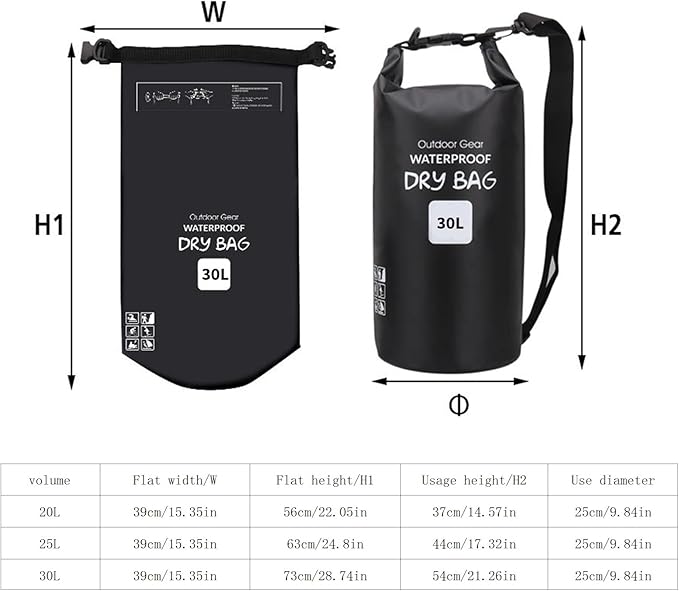 Outdoor Beach Buckled Storage Sacks Swimming Bag Portable Waterproofs Dry Bag Sacks Storage Pouches Beach Storage Pack