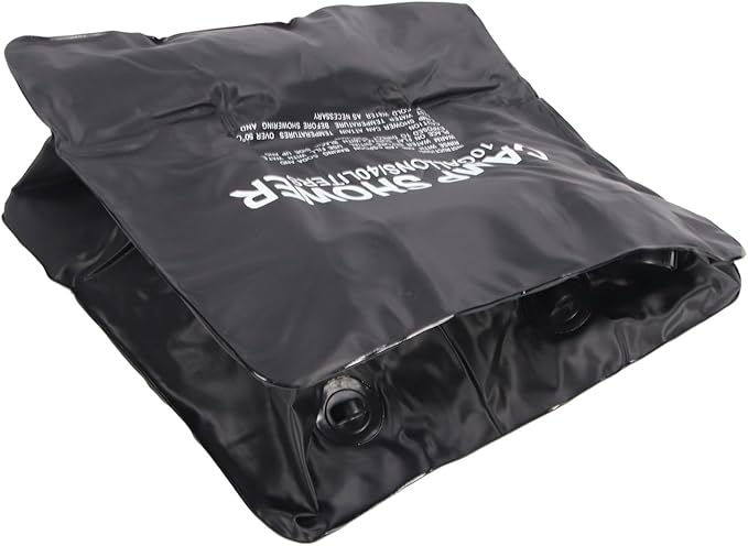 Solar Shower Bag Portable 40L PVC Thickened Outdoor Camping Shower Large Capacity Solar Heating Removable Hose - Convenient for Hiking Beach Traveling