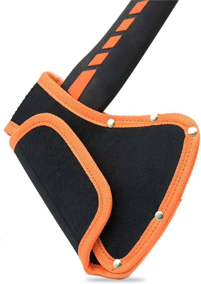 Axe Sheath Head Cover Hatchet Holster Belt Oxford Cloth Protector Case Cover Blade Sleeve for Camping (Axe Excluded) for Outdoor Camping Blade Protection