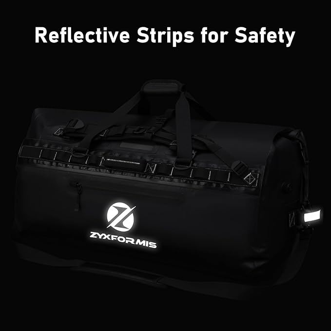 Waterproof Duffle Bag Large Marine Dry Bags Heavy Duty Adventure Travel Bag for Men and Women Waterproof Duffel Backpack for Kayaking Boating Hiking Camping Vacation 65L 110L 160L