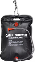 20L Shower Bag Set of 2 Portable Shower Bag with Shower Head Bag PVC for Outdoor Hiking Climbing Travel