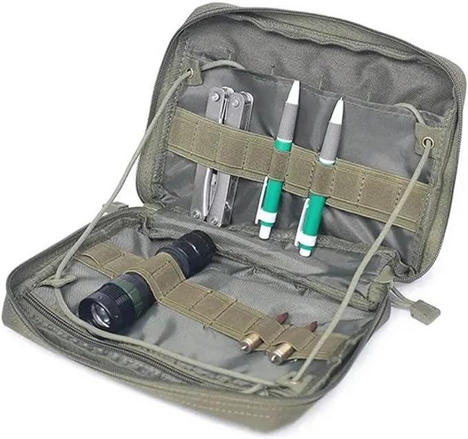 Molle Pouch Utility Medical Bag Organizer Outdoor Emergency Pack Fist Aid Kit Bag Camping Hiking Hunting Accessories