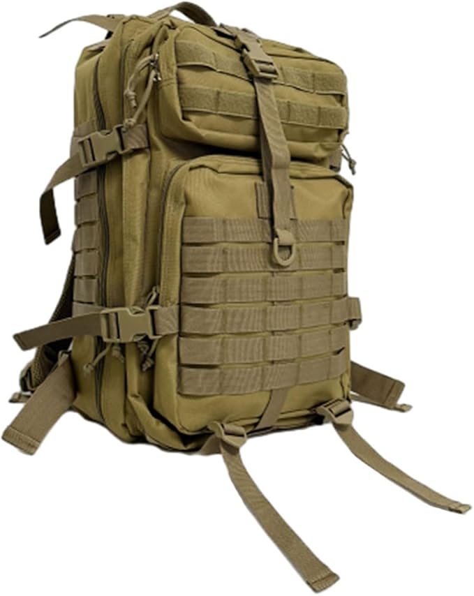50L Tactical Backpack Assault Pack Bag Molle Bag Military Backpack Versatile Molle Assault Pack for Outdoor Hiking Mountaineering Hunting