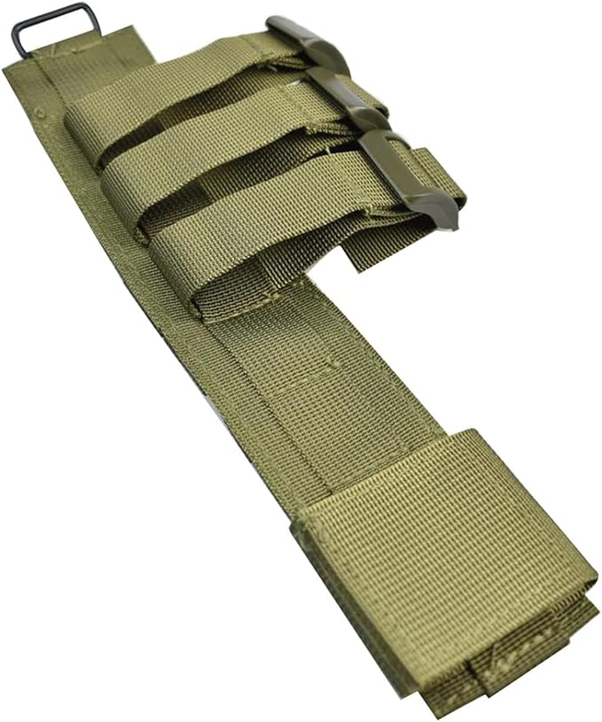 Tactical MOLLE Tool Holder &amp Knife Sheath Adapter - Universal MOLLE Carrier Attachment for Tactical Bag &amp Backpack