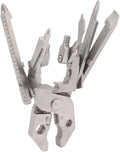 Multitool Pliers Heavy Duty Survival Multi Tool Needle Nose Pliers and Pocket Clip Multitool with Pocket Clip Portable Multi Tool Folding Multitool Plier for Camping